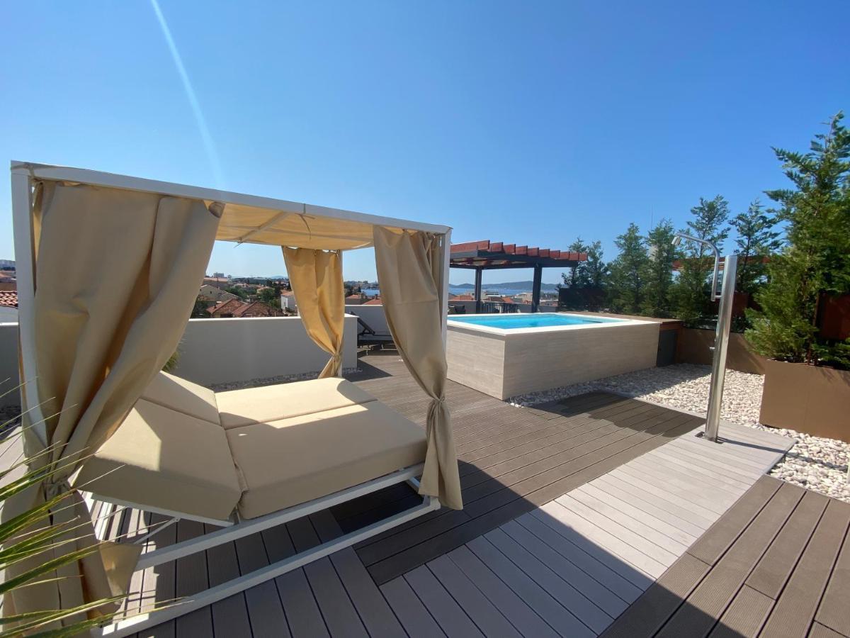 Shell Sky Luxury Penthouse With Private Pool Apartman Zára Kültér fotó