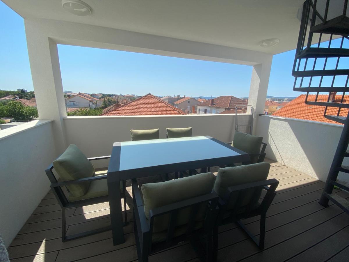 Shell Sky Luxury Penthouse With Private Pool Apartman Zára Kültér fotó
